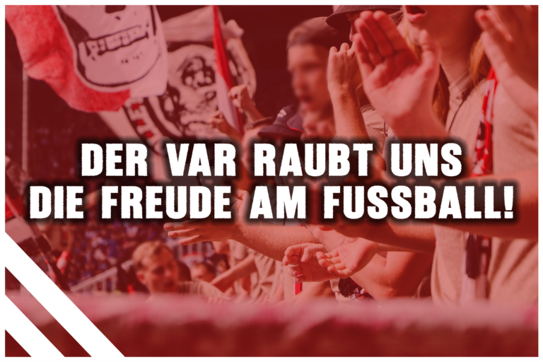 Der VAR raubt uns die Freude am Fußball!